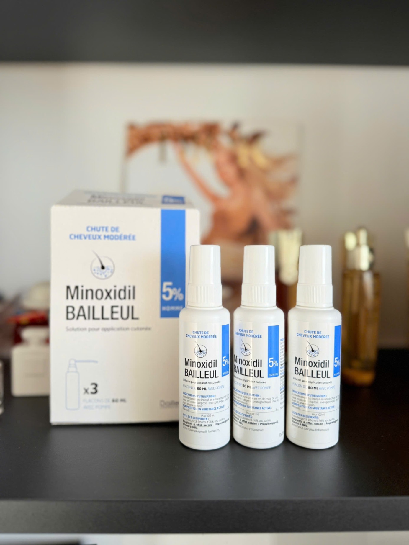 XỊT KÍCH MỌC TÓC MINOXIDIL BAILLEUL 5%