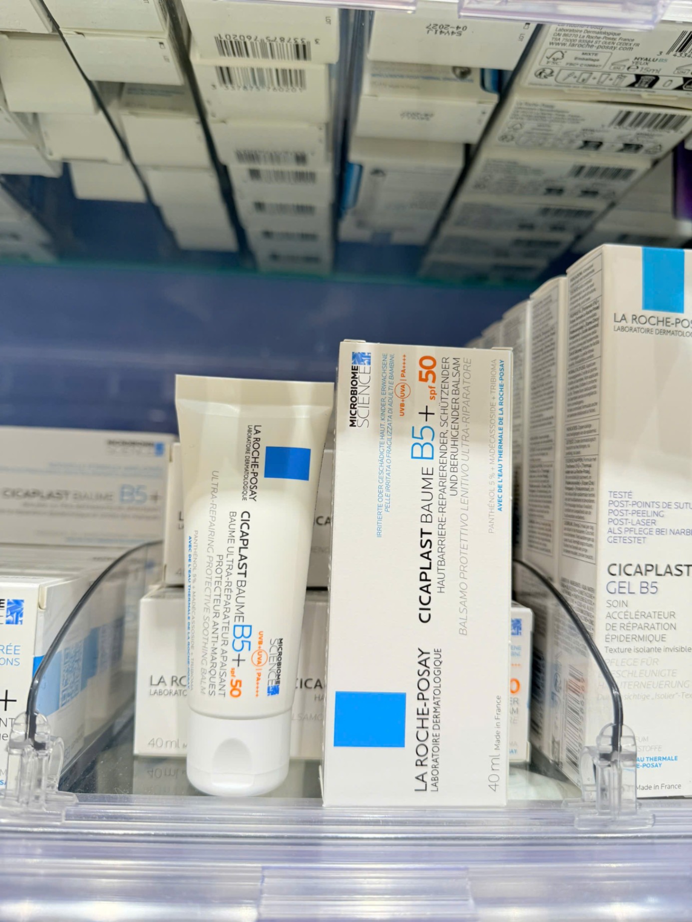 KEM DƯỠNG PHỤC HỒI DA LA ROCHE- POSAY cicaplast baume b5+ (CHỈ SỐ CHỐNG NẮNG SPF 50+) 40ml