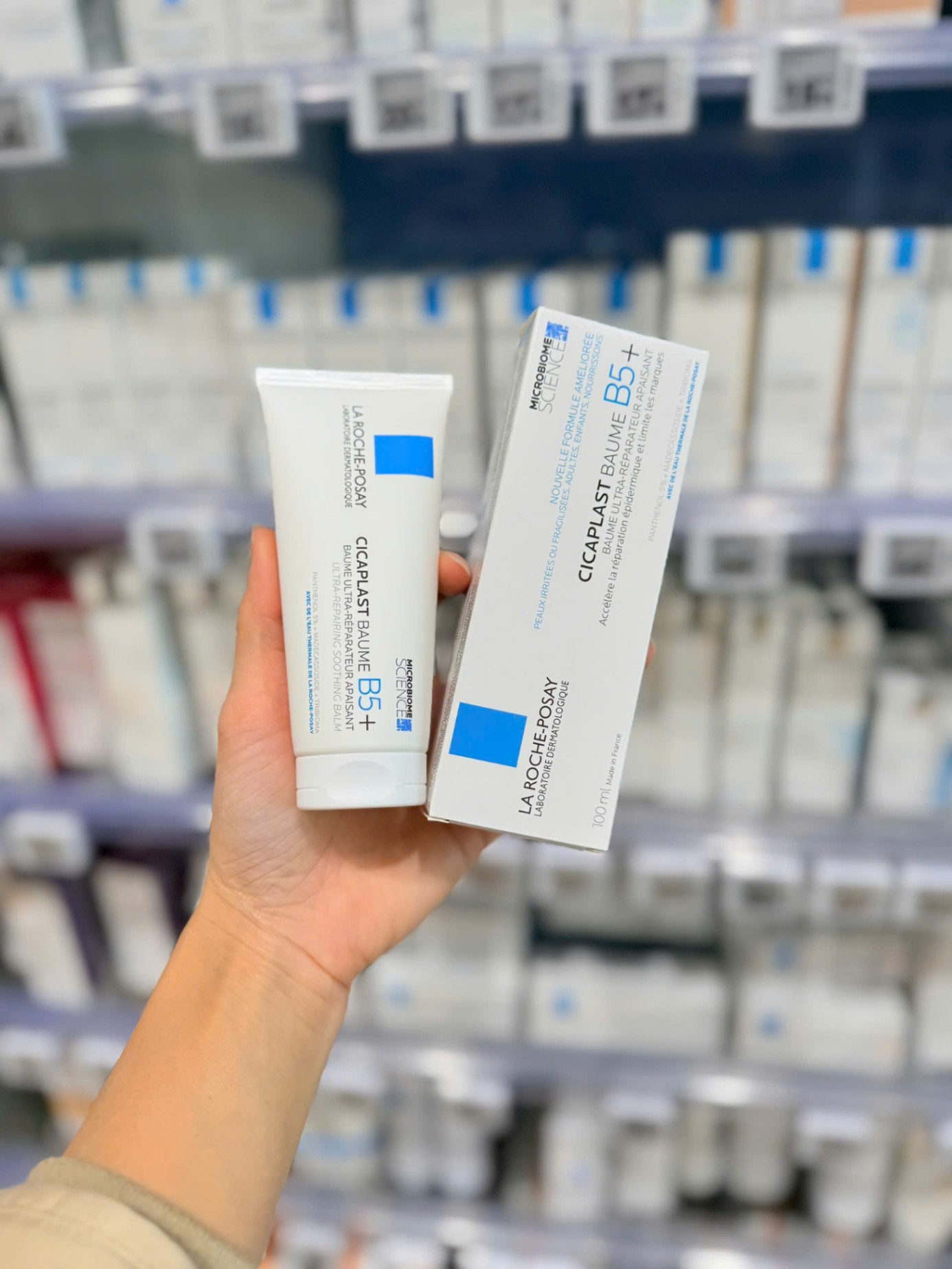 KEM DƯỠNG PHỤC HỒI DA LA ROCHE- POSAY cicaplast baume b5+ 100ml