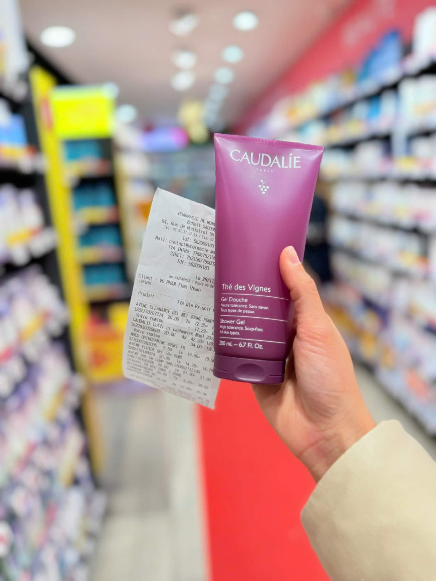 TUÝP SỮA TẮM CAUDALIE 200ML