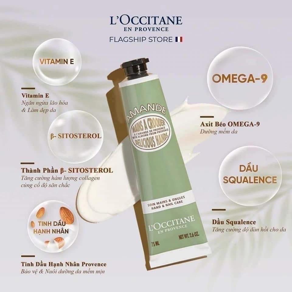TUÝP KEM DƯỠNG DA BÀN TAY L’OCCITANE HẠNH NHÂN 150ml