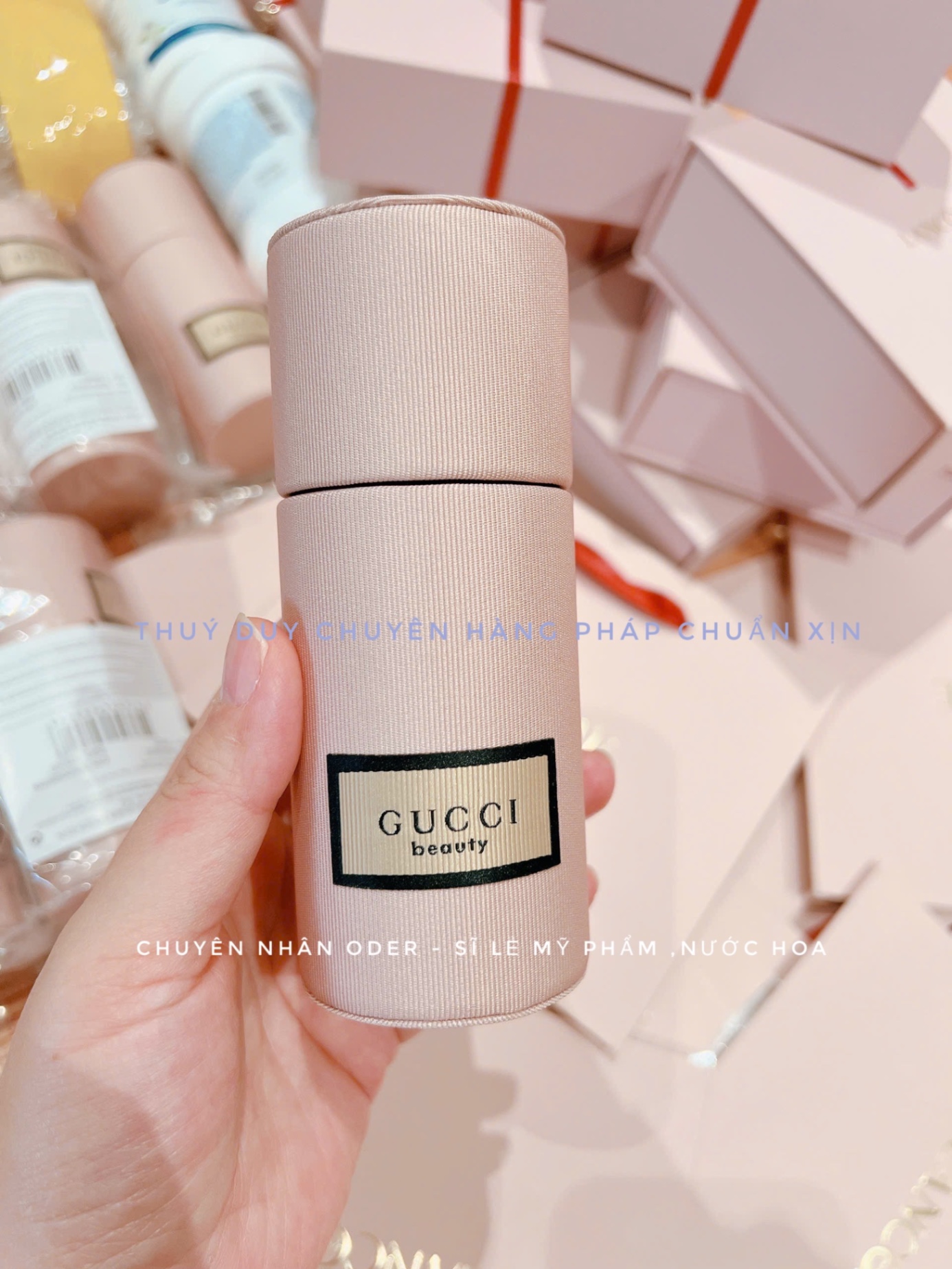 SÉT CỌ TRANG ĐIỂM MINI GUCCI KÈM HỘP XINH IU