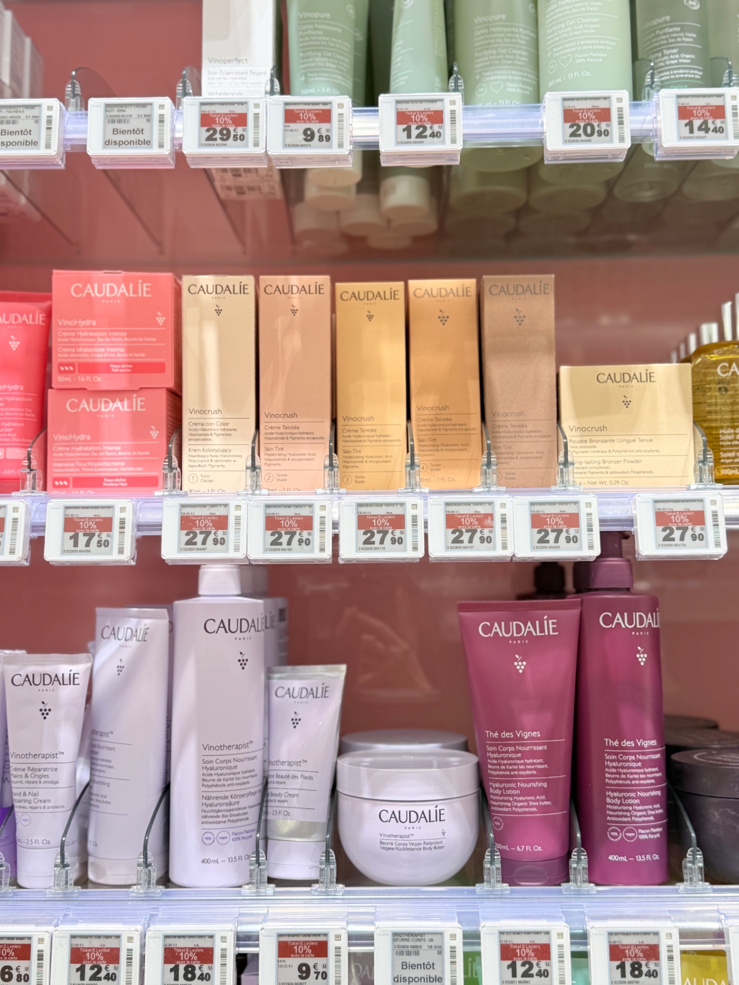 CHAI DƯỞNG THỂ BODY CAUDALIE mẫu mới 400ml