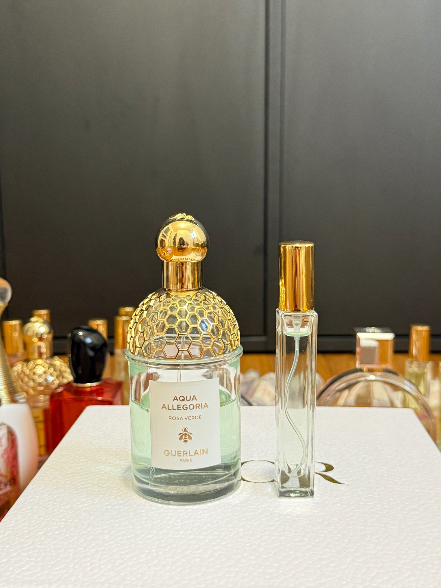 CHIẾT NƯỚC HOA GUERLAIN AQUA ALLEGORIA rosa Verde eau de toilette 10ml