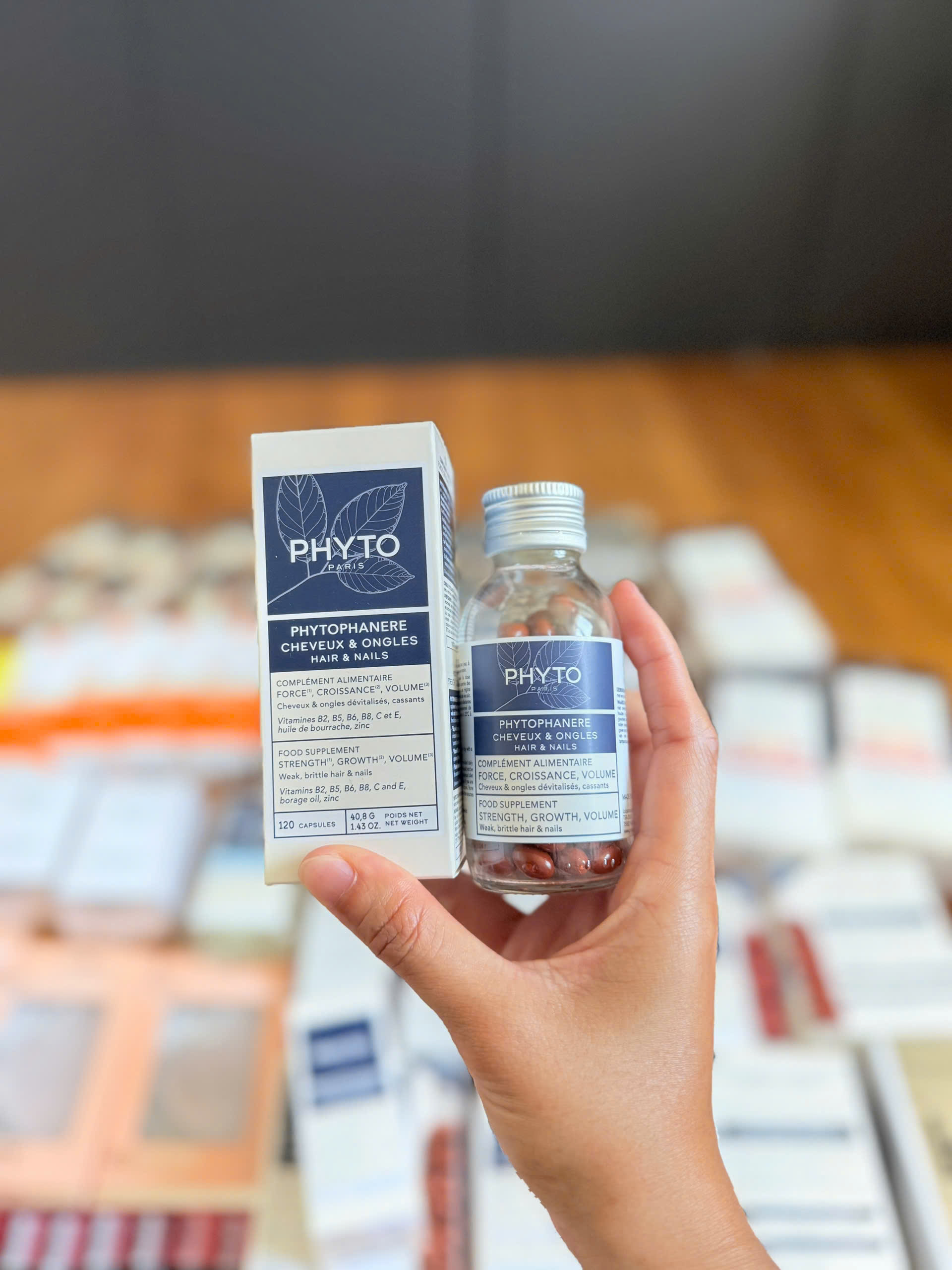 HỘP VIÊN UỐNG GIẢM RỤNG , KÍCH MỌC TÓC 120 viên