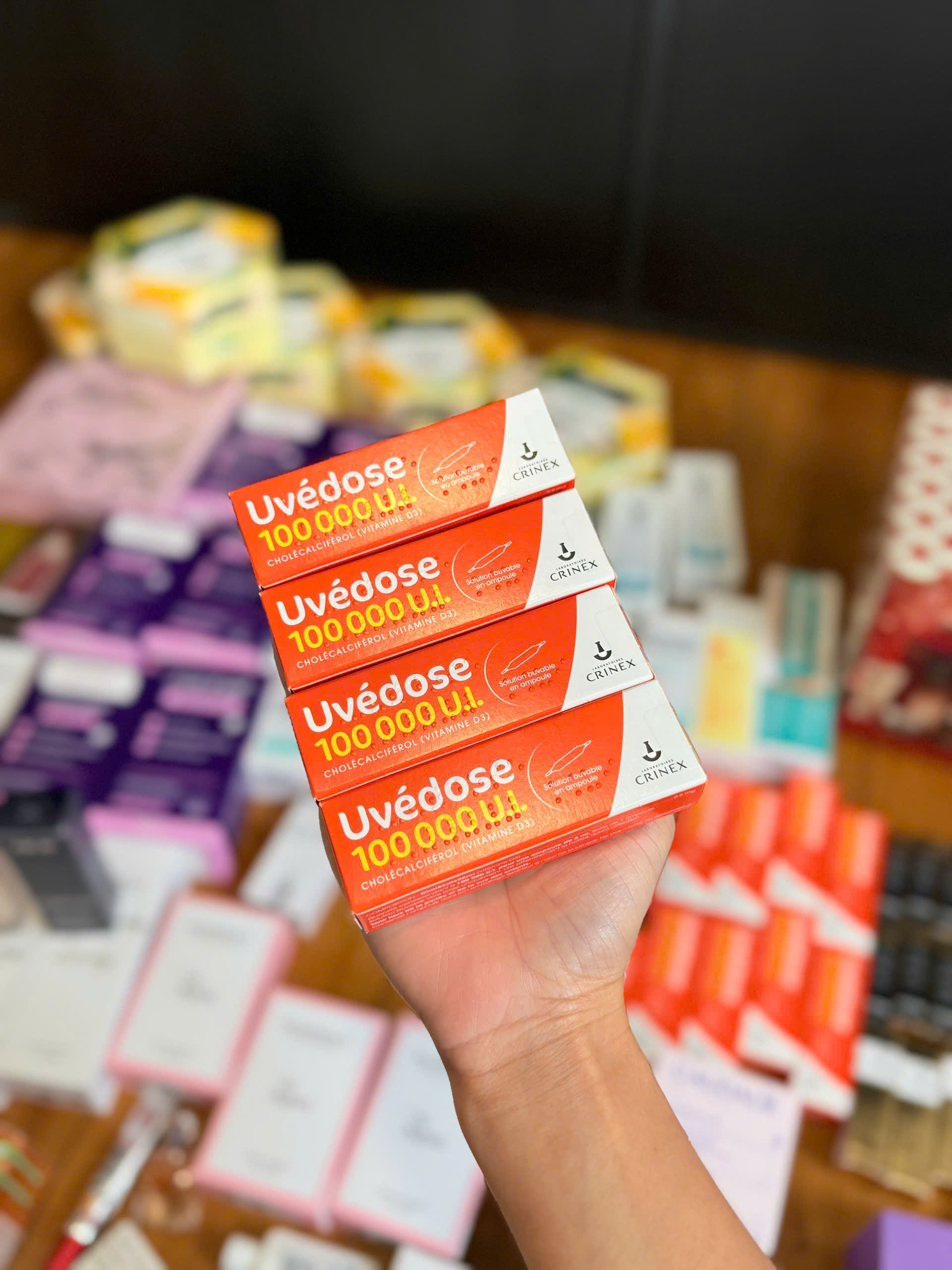 Tuýp UVEDOSE vitamin D3 tang chiều cao