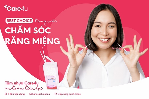 Tăm nhựa Care4u - Best Choice trong việc chăm sóc răng miệng