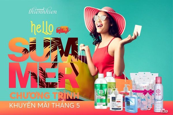 TỔNG HỢP CHƯƠNG TRÌNH KHUYẾN MÃI THÁNG 5 TRÊN MYPHAMTHIENNHIEN