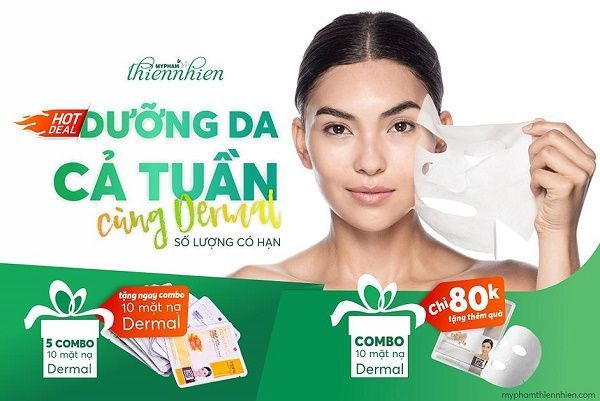 HOTDEAL: DƯỠNG DA CẢ TUẦN CÙNG DERMAL