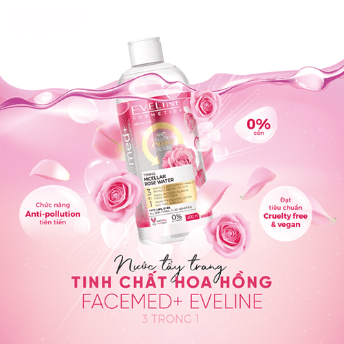 Check giá nước tẩy trang Eveline - “Must have” cho chị em trong mùa hè 2