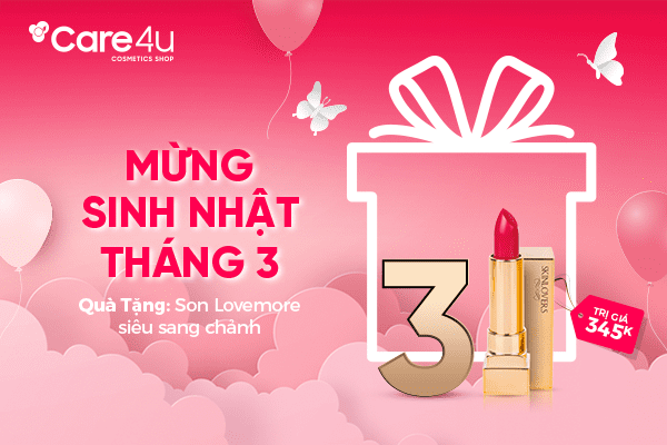 Mừng sinh nhật khách hàng tháng 3/2021