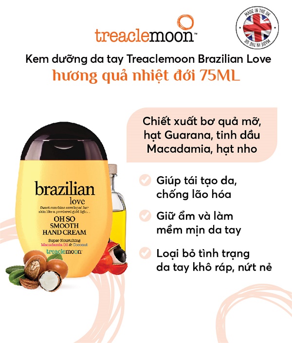 Độc đáo hương thơm quả nhiệt đới từ dòng sản phẩm Treaclemoon Brazilian Love 3