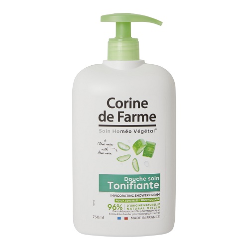 Sữa tắm dưỡng da Corine de Farme tinh chất Nha đam 750ML