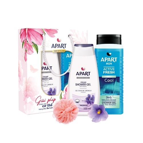 Bộ quà Sữa tắm Sảng khoái Apart