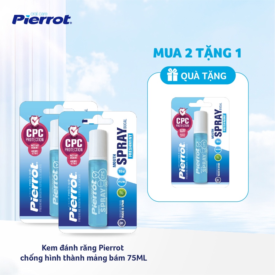 Xịt thơm miệng Pierrot Mouth Spray 10ML