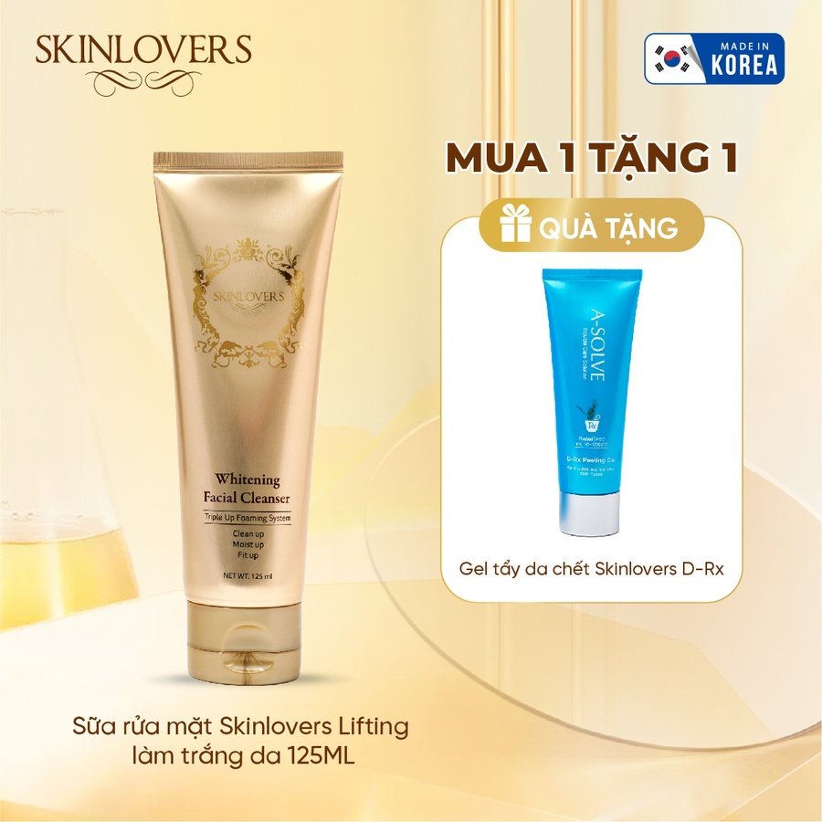 Sữa rửa mặt Skinlovers Lifting làm trắng da 125ML