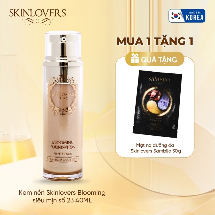 Kem nền Skinlovers Blooming siêu mịn số 23 40ML