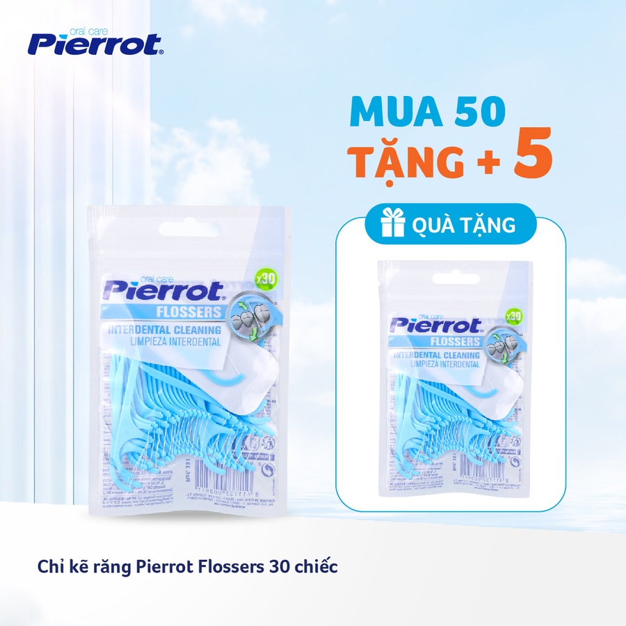 Chỉ kẽ răng Pierrot Flossers 30 chiếc