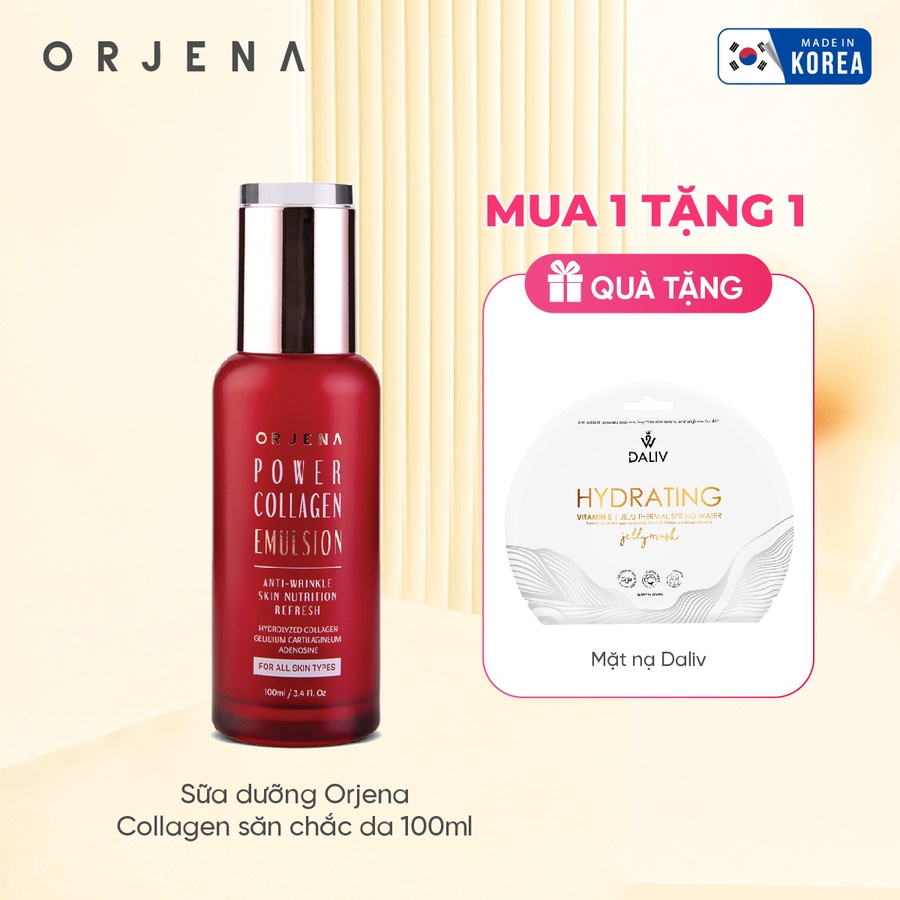 Sữa dưỡng Orjena Collagen săn chắc da 100ML