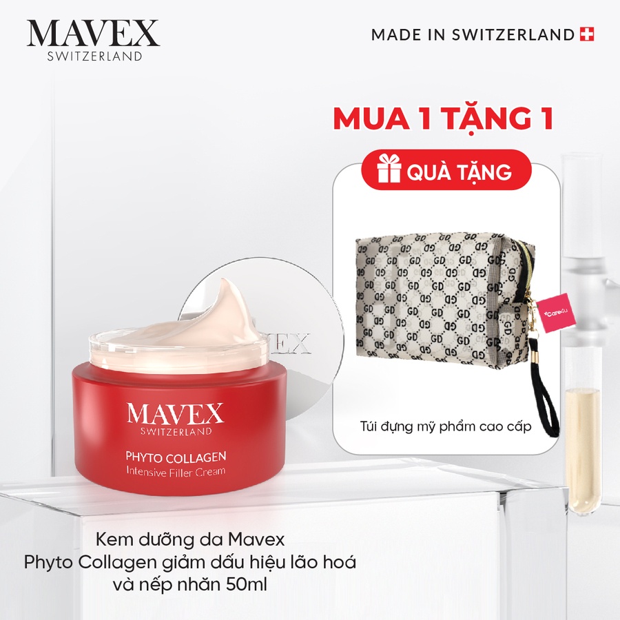 Kem dưỡng da Mavex Phyto Collagen giảm dấu hiệu lão hoá và nếp nhăn 50ML