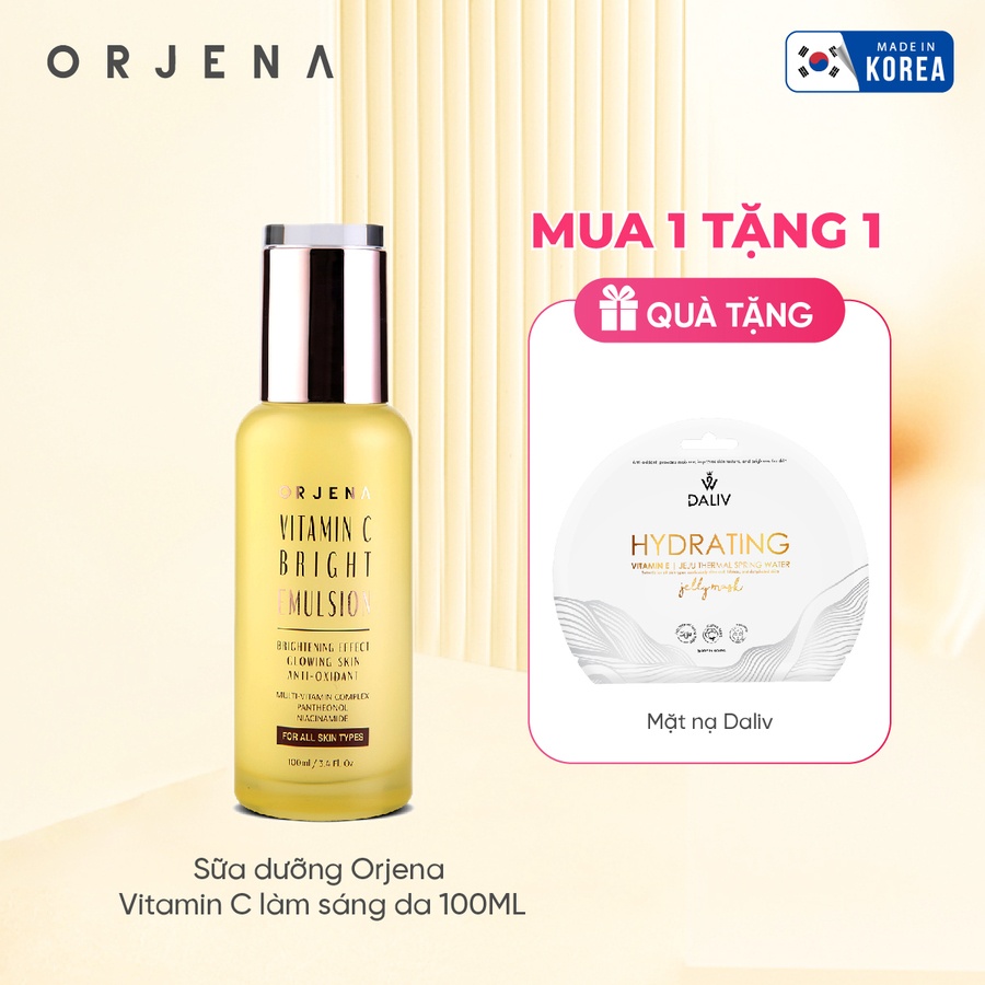 Sữa dưỡng Orjena Vitamin C làm sáng da 100ML