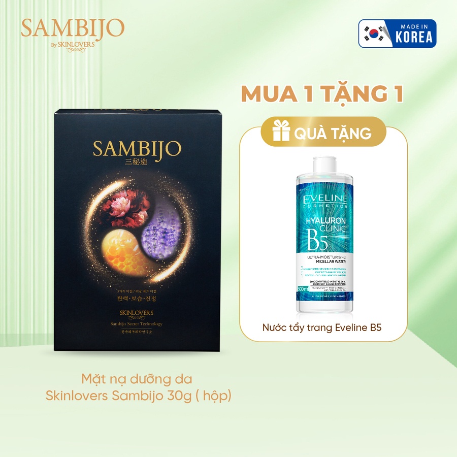 Mặt nạ dưỡng da Skinlovers Sambijo 10 miếng (hộp)