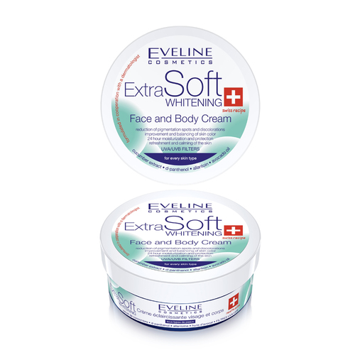 Kem dưỡng Eveline Extra Soft trắng da mặt - toàn thân 175ML
