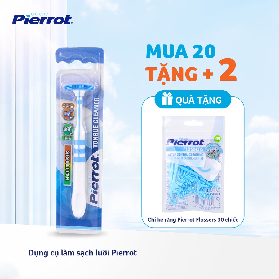 Combo 20 Dụng cụ làm sạch lưỡi Pierrot (PIER0018)