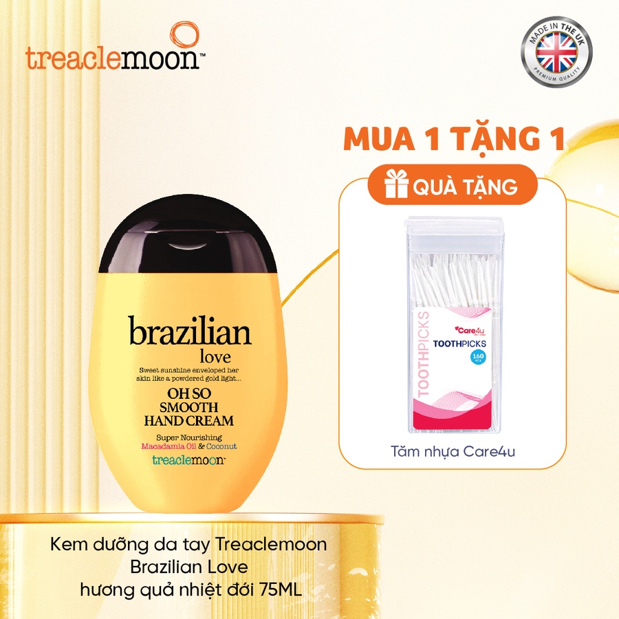 Kem dưỡng da tay Treaclemoon Brazilian Love hương quả nhiệt đới 75ML