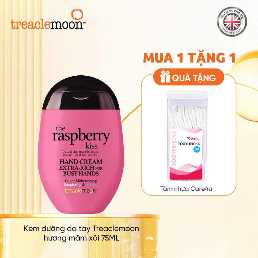 Kem dưỡng da tay Treaclemoon hương mâm xôi 75ML