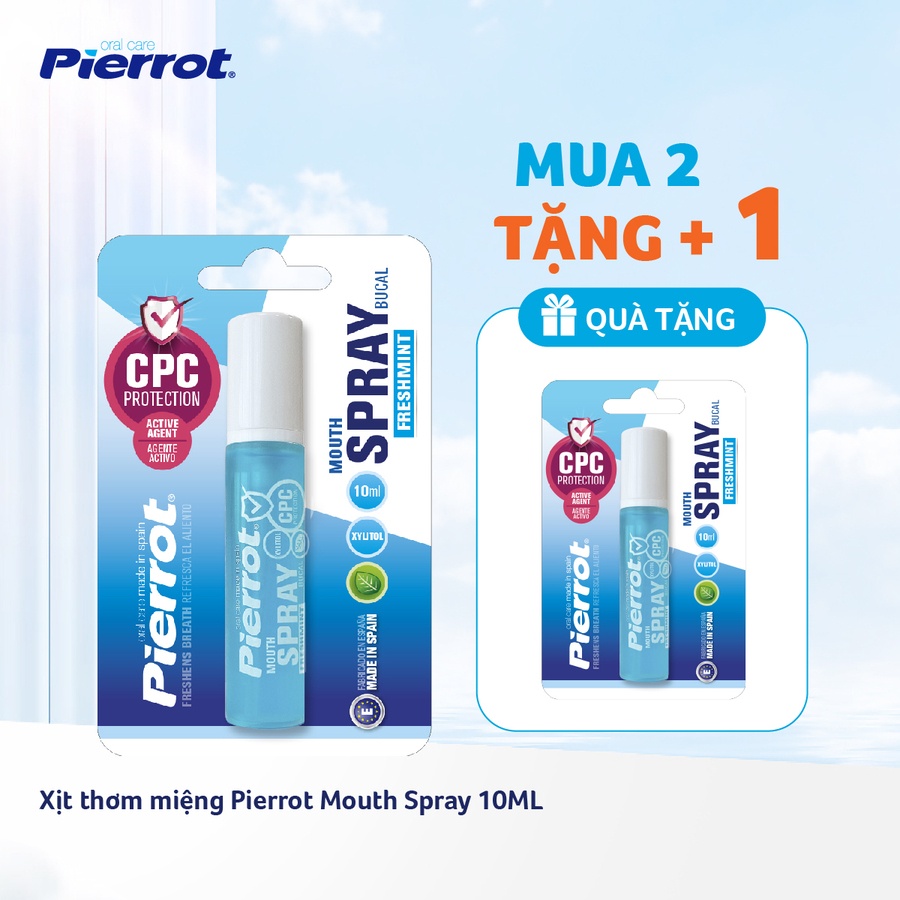 Combo 2 Xịt thơm miệng Pierrot Mouth Spray 10ML (PIER0139)