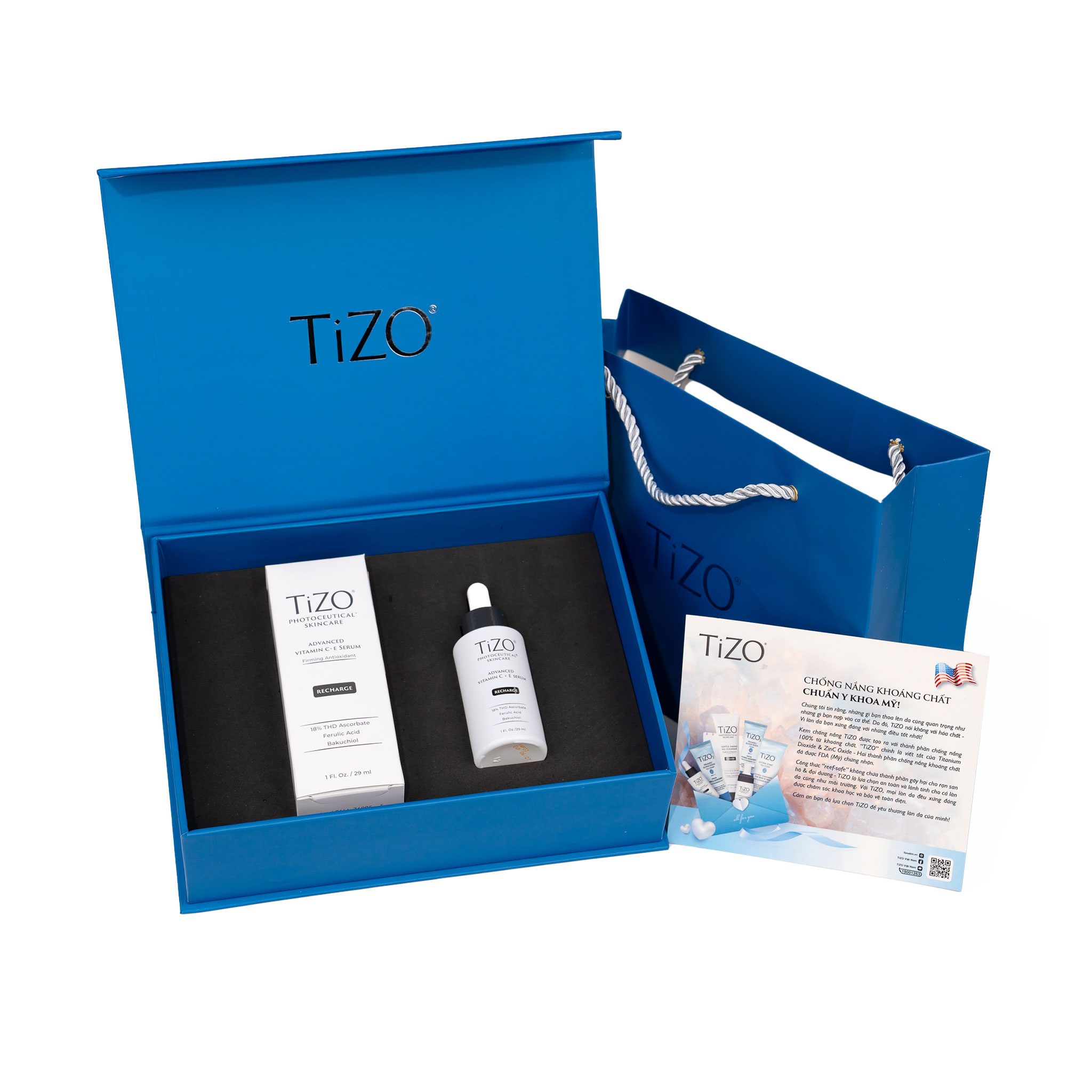 Bộ Quà Chăm Sóc Da Cao Cấp Tizo (SET TIZO - Luxury Beauty Care)