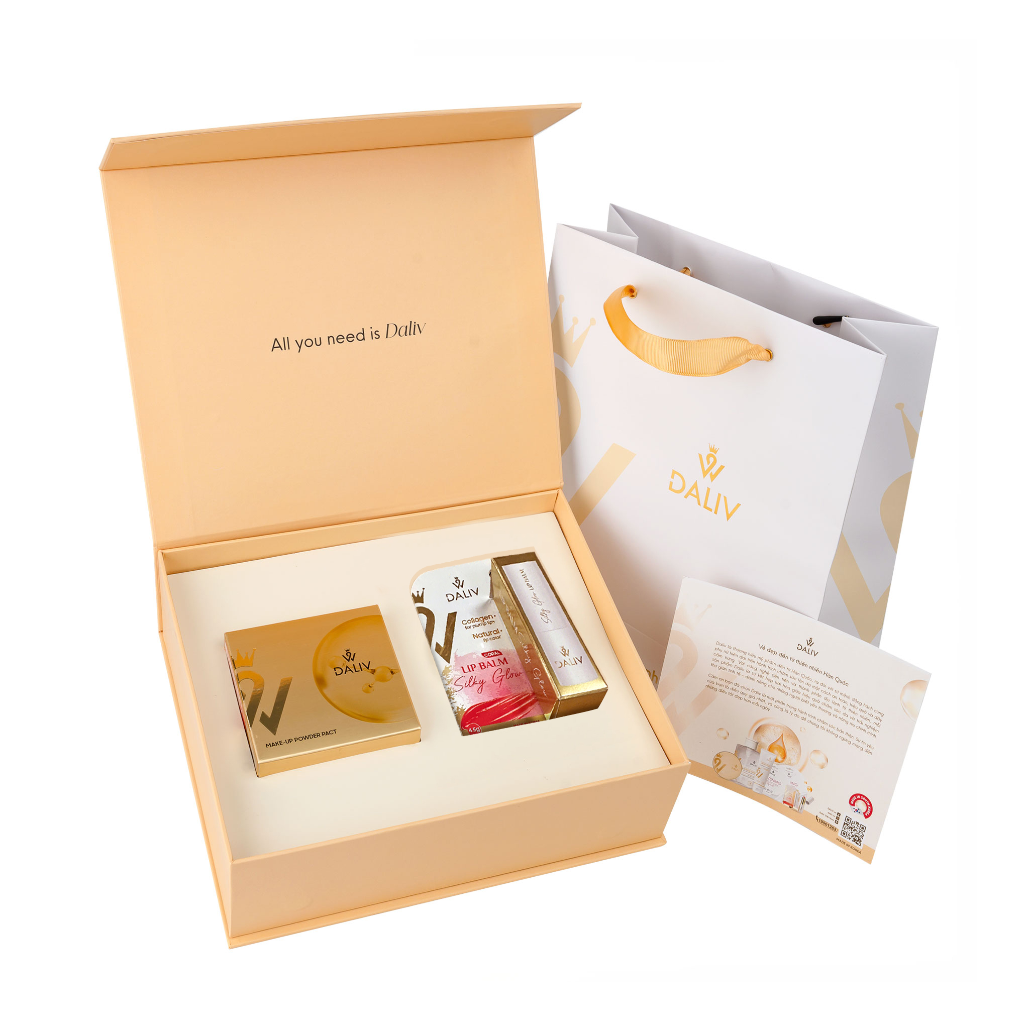 Bộ Quà Daliv Rạng Rỡ Tự Nhiên SET DALIV NATURAL