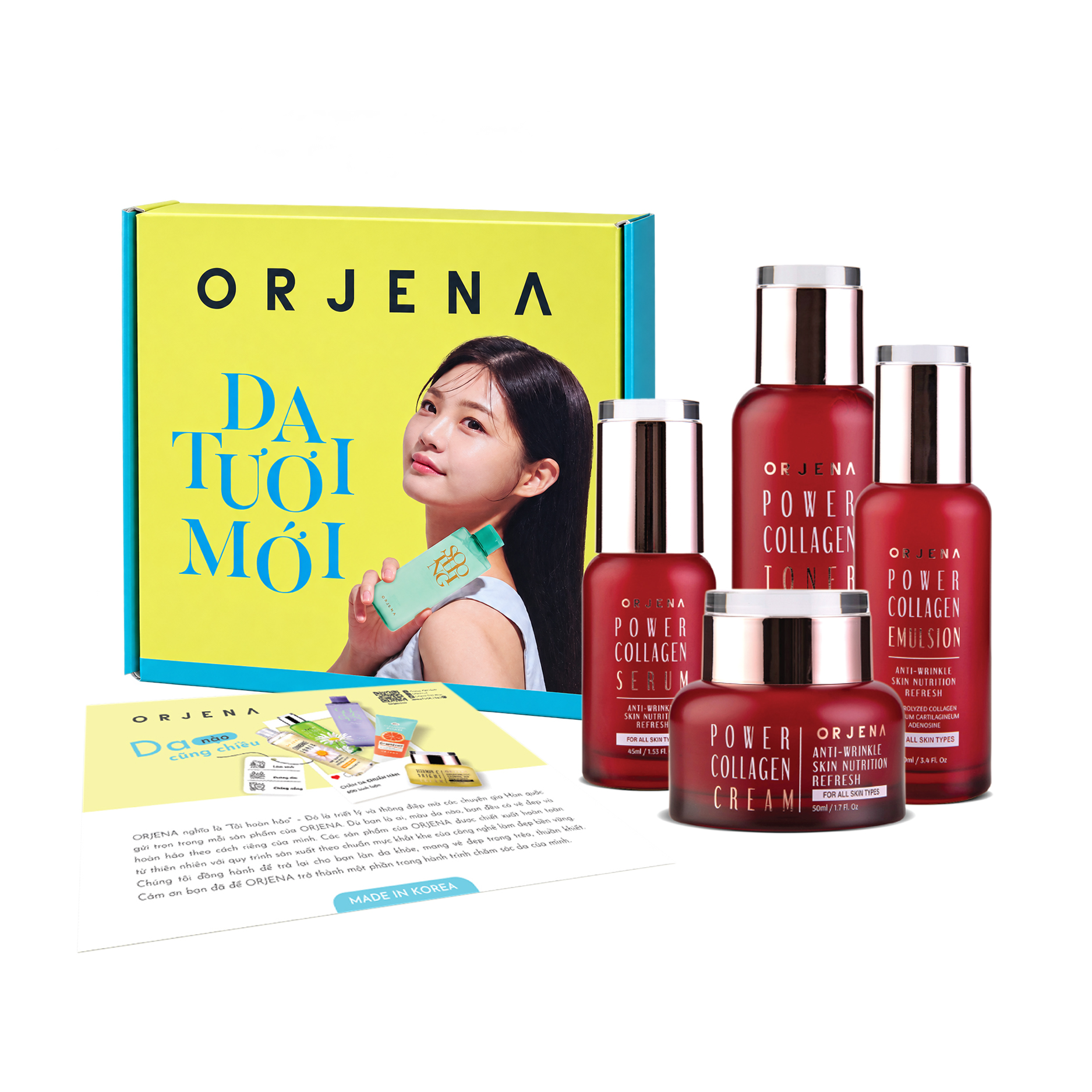 Bộ quà Orjena Collagen săn chắc da ORJENA - COLLAGEN SKIN CARE