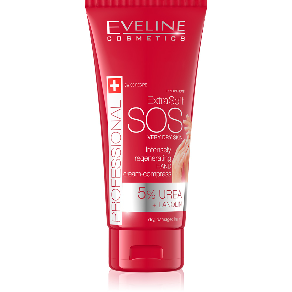Kem dưỡng da tay Eveline Extra Soft SOS siêu mềm mịn 100ML