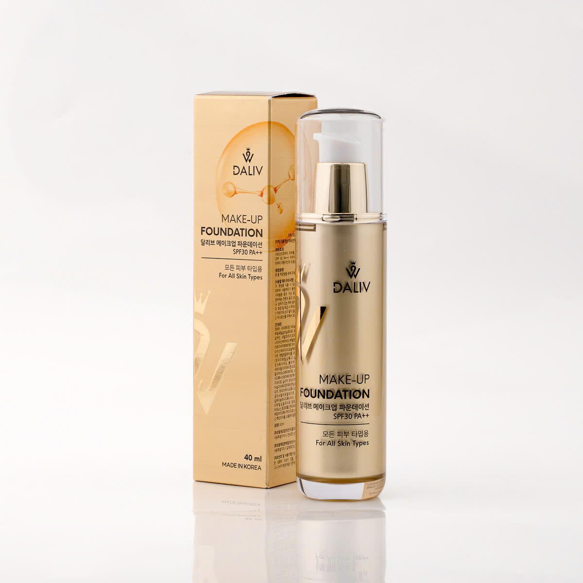 Kem nền che khuyết điểm Daliv SPF30 PA++ 40ml