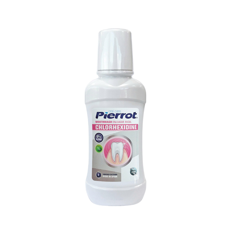 Nước súc miệng Pierrot Chlorhexidine kháng khuẩn 250ML