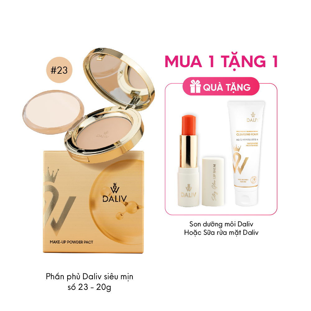 Phấn phủ Daliv siêu mịn số 23 20g