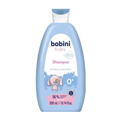 Dầu gội trẻ em Bobini Baby dịu nhẹ, không cay mắt 1+ ngày tuổi 300ML