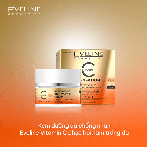 Kem dưỡng da chống nhăn Eveline vitamin C phục hồi, làm trắng da 50ML 1