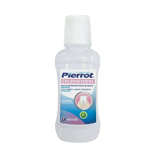 Nước súc miệng Pierrot Chlorhexidine kháng khuẩn 250ML