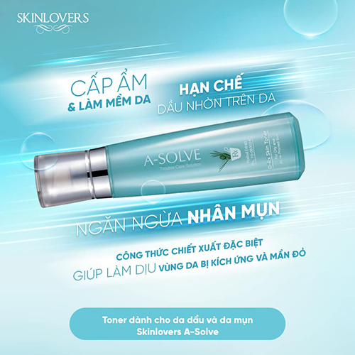 Nước hoa hồng Skinlovers D-Rx ngừa mụn 135ML 1