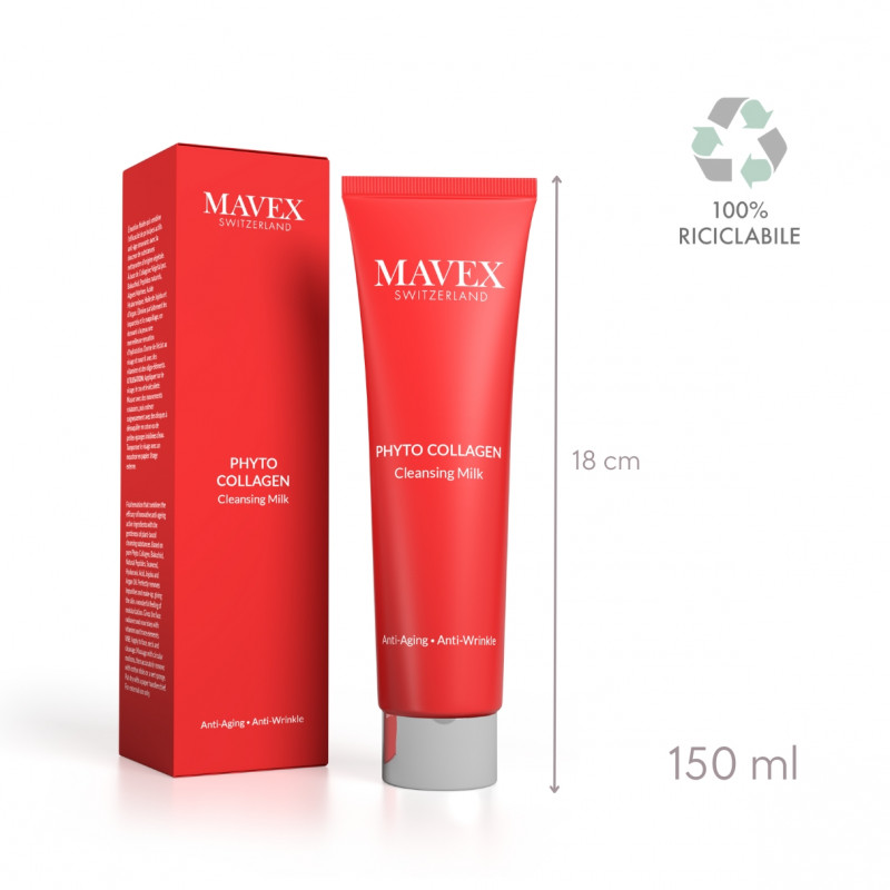 Sữa rửa mặt tẩy trang Mavex Phyto Collagen giảm dấu hiệu lão hoá và nếp nhăn 150ML 2