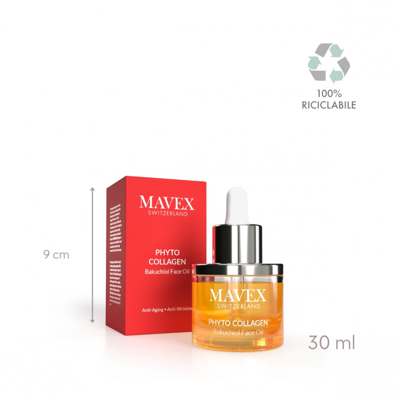 Dầu dưỡng da mặt Bakuchiol Mavex Phyto Collagen giảm dấu hiệu lão hoá và nếp nhăn 30ML 2