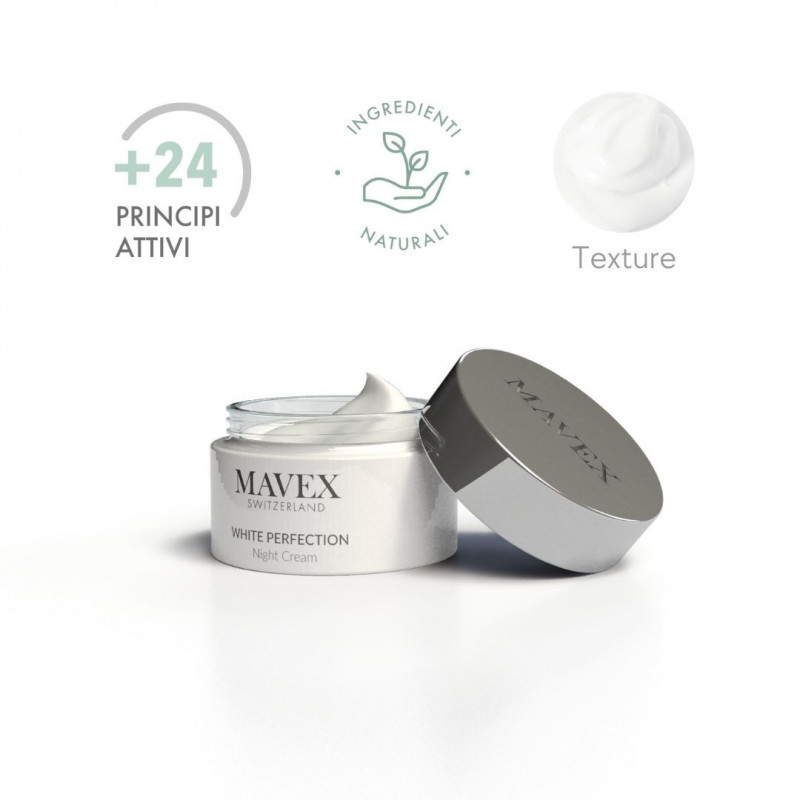 Kem dưỡng trắng da ban đêm Mavex White Perfection giảm dấu hiệu lão hoá, mờ thâm 50ML 1