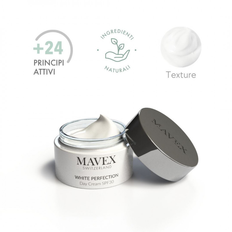 Kem dưỡng trắng da ban ngày SPF30 Mavex White Perfection giảm dấu hiệu lão hoá, mờ thâm 50ML 1