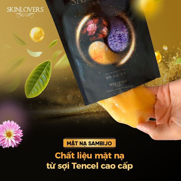 Mặt nạ dưỡng da Skinlovers Sambijo 10 miếng (hộp) 3