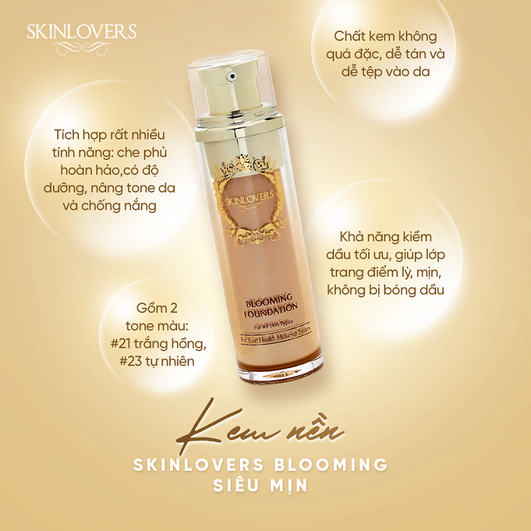 Kem nền Skinlovers Blooming siêu mịn số 23 40ML 1