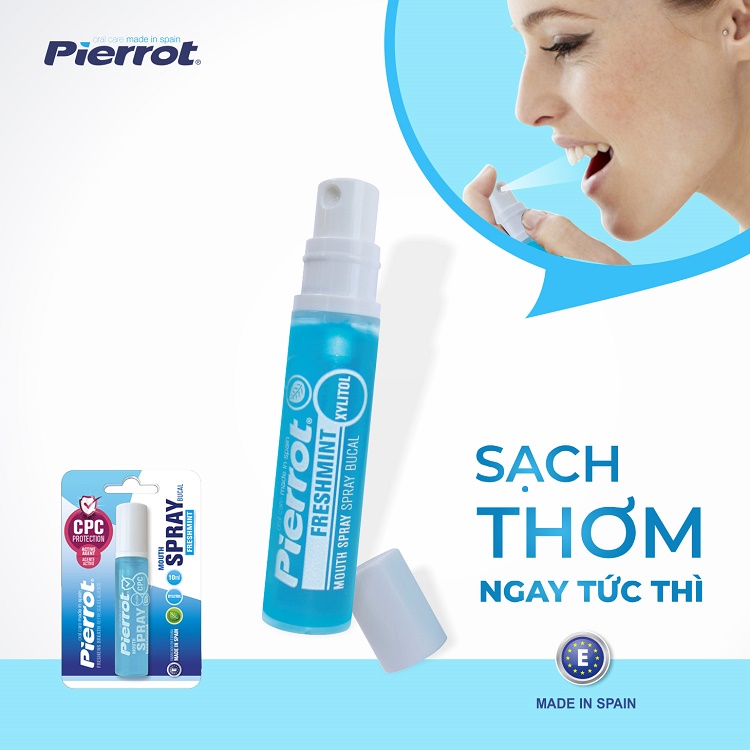 Xịt thơm miệng Pierrot Mouth Spray 10ML 3