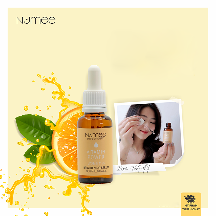 Tinh chất Numee dưỡng trắng và giảm sạm nám Vitamin C 30ML 2